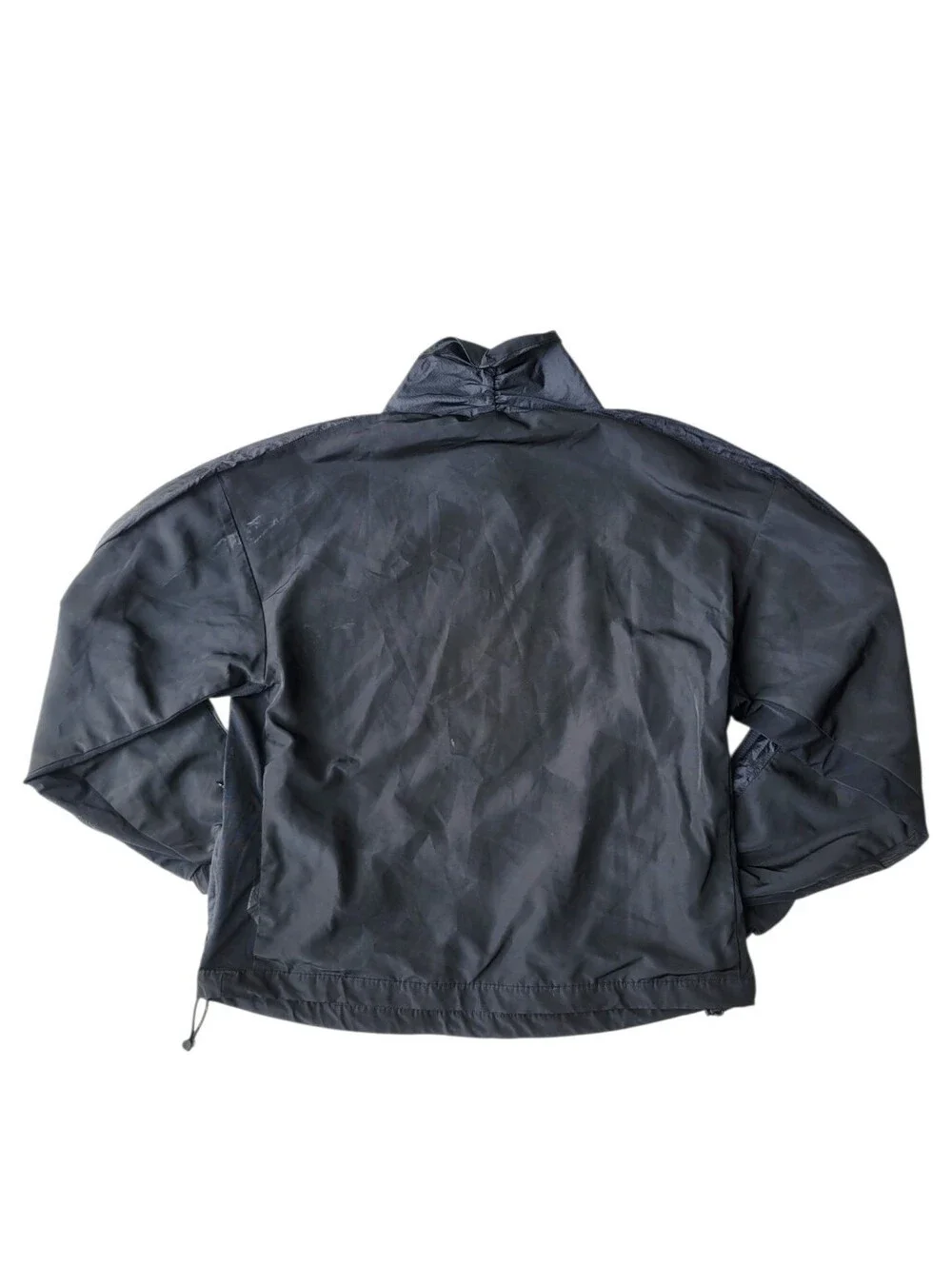 ALO Lightweight Takeaway Track Pullover in Black Small